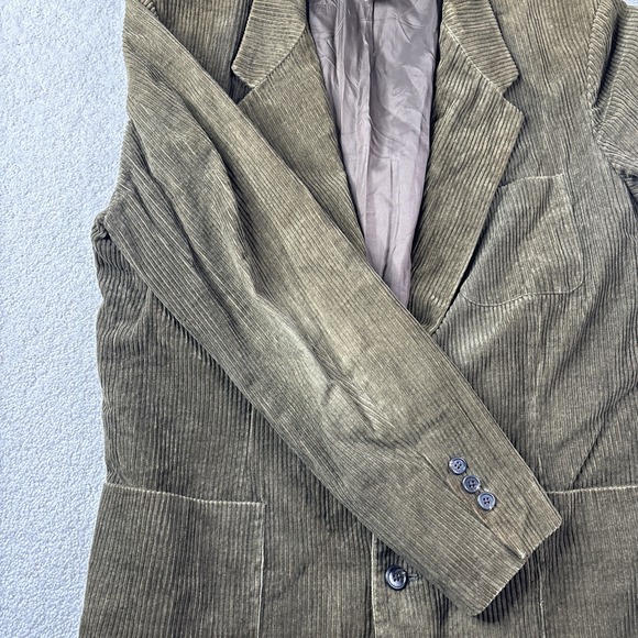 J Crew Oarsman Corduroy Blazer Men's Medium Brown Jacket Sport Coat Preppy - Picture 9 of 13
